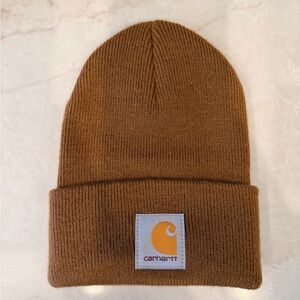 Infant/toddler Carhartt Classic Tan Knit Beanie